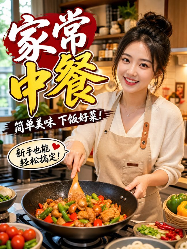 今日大赛美食视频-家常中餐视频教程